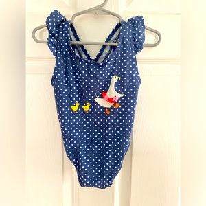Baby Boden bathing suit, baby girl